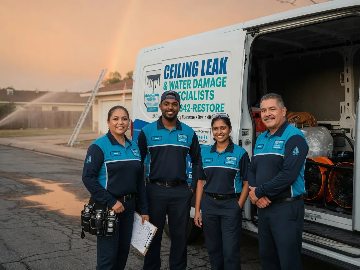 Ceiling Leak Cleanup company in Cordova, NM